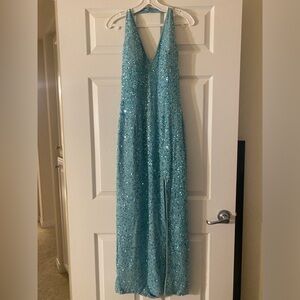 Sequin and beaded dress